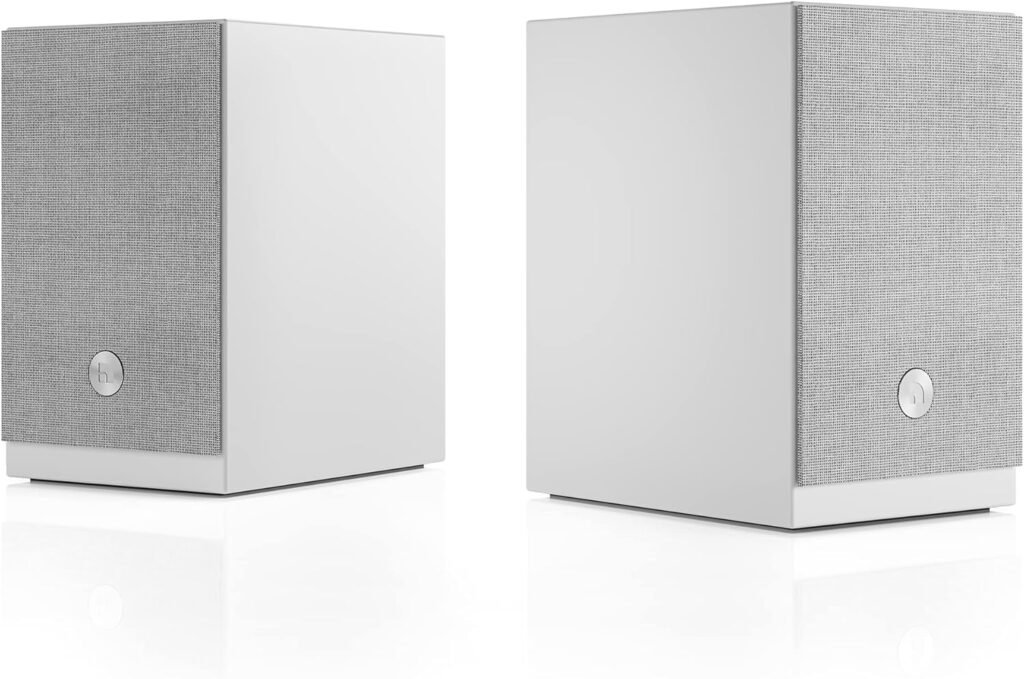 Audio Pro A28 Wireless Bookshelf Speakers | WiFi, Bluetooth 4.2, Multiroom Home Entertainment Stereo | Compatible w/AirPlay 2, Spotify | White Audio Pro A28 Wireless Bookshelf Speakers | WiFi, Bluetooth 4.2, Multiroom Home Entertainment Stereo | Compatible w/AirPlay 2, Spotify | White