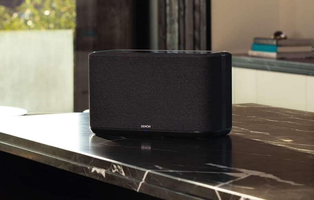 Denon Home 350 Home Stereo Wireless Speaker (Black), Bluetooth Wireless, 0.75 Tweeters, 6.5 Woofers, HEOS Built-in, AirPlay 2, Multi-Room Streaming, Simple Setup, Powerful Design