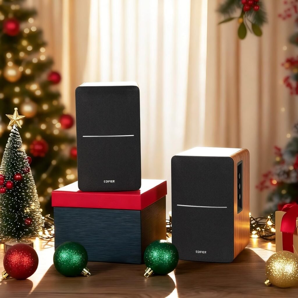 Edifier R1280Ts Powered Bookshelf Speakers - 2.0 Stereo Active Near Field Monitors - Studio Monitor Speaker - 42 Watts RMS with Subwoofer Line Out - Wooden Enclosure Edifier R1280Ts Powered Bookshelf Speakers - 2.0 Stereo Active Near Field Monitors - Studio Monitor Speaker - 42 Watts RMS with Subwoofer Line Out - Wooden Enclosure