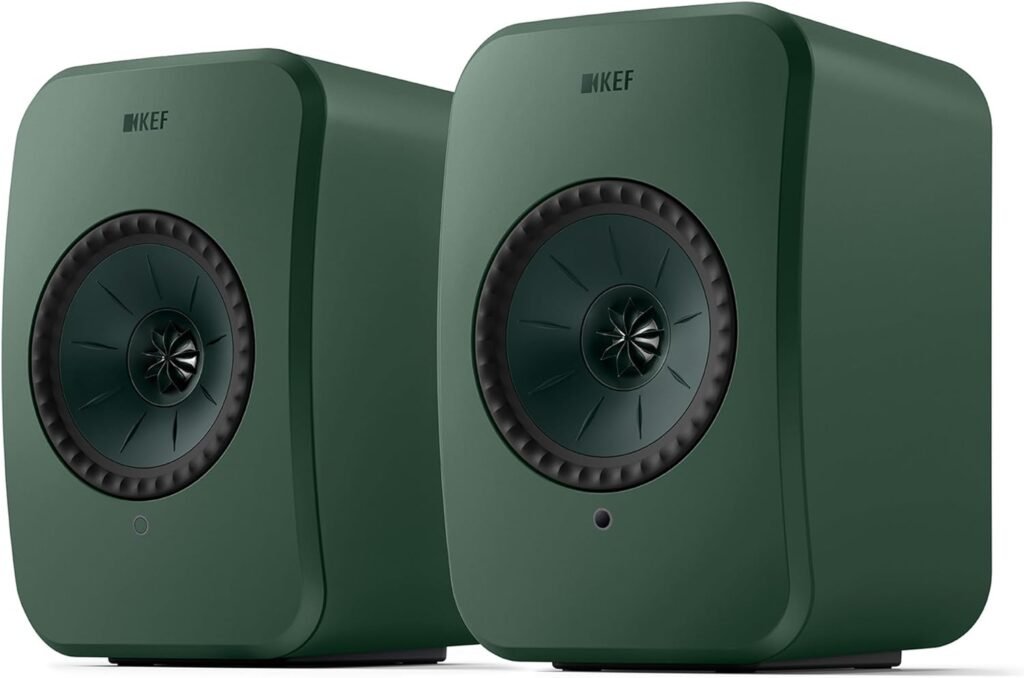 KEF LSX II LT Wireless HiFi Speakers - Pair (Sage Green) KEF LSX II LT Wireless HiFi Speakers - Pair (Sage Green)
