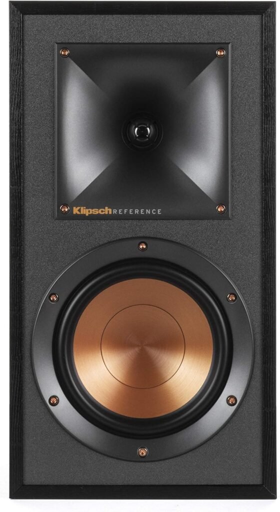 Klipsch R-51M Bookshelf Speaker (Pair), Black Klipsch R-51M Bookshelf Speaker (Pair), Black