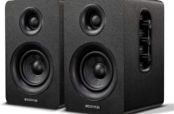 Sanyun SW208 3″ Active Bluetooth Bookshelf Speakers Review