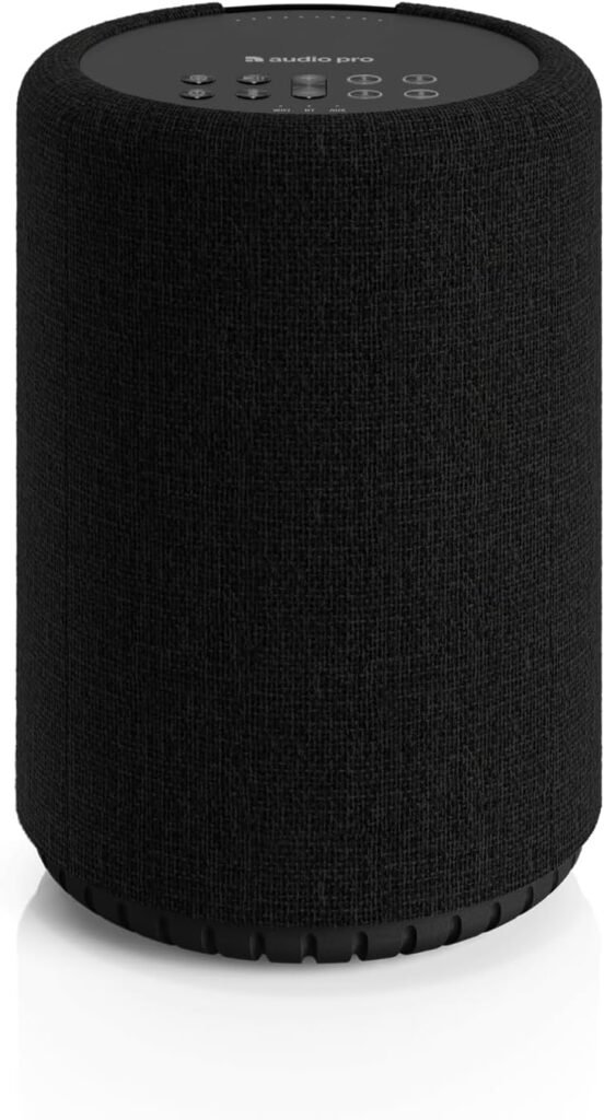 Audio Pro A10 MKII Wireless Multiroom Speaker, WiiM Edition | High Fidelity, Bluetooth, WiFi | Compatible with AirPlay 2, Google Cast, Siri, WiiM Home App, Stream Spotify, Tidal More, Black Audio Pro A10 MKII Wireless Multiroom Speaker, WiiM Edition | High Fidelity, Bluetooth, WiFi | Compatible with AirPlay 2, Google Cast, Siri, WiiM Home App, Stream Spotify, Tidal More, Black