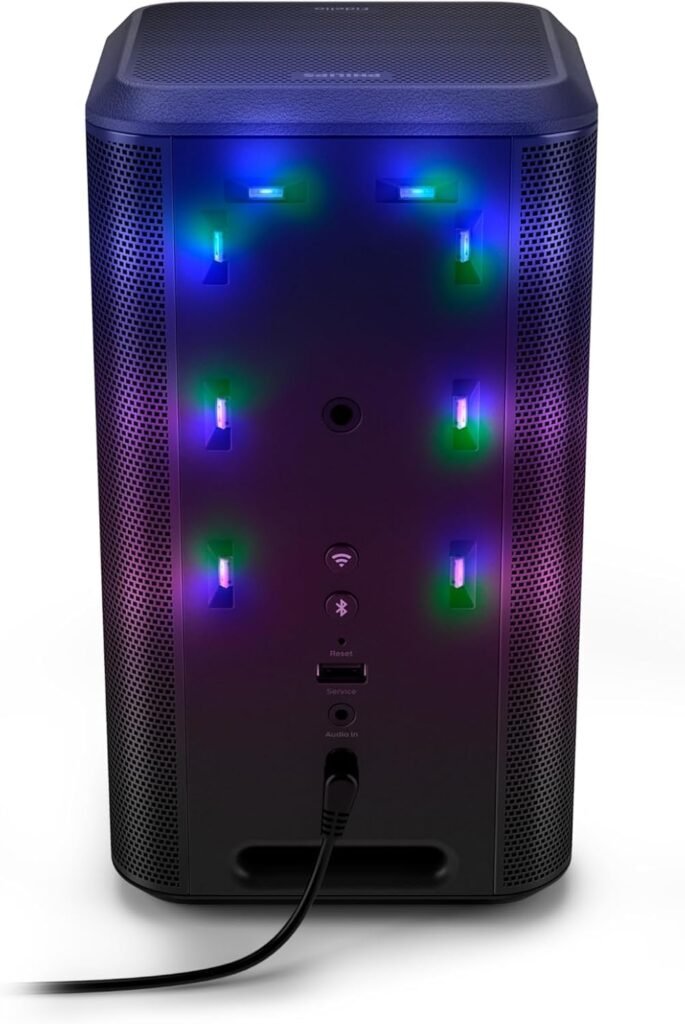 PHILIPS Fidelio TAFS1 Bluetooth Speaker System - 60 W RMS - Alexa, Google Assistant, Siri Supported - Black