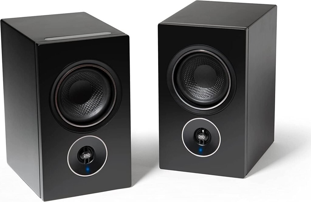 PSB Alpha iQ Streaming Powered Speakers with BluOS (Black) PSB Alpha iQ Streaming Powered Speakers with BluOS (Black)