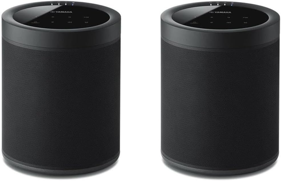 Yamaha WX-021 MusicCast 20 Wireless Speaker, Pair, Black Yamaha WX-021 MusicCast 20 Wireless Speaker, Pair, Black