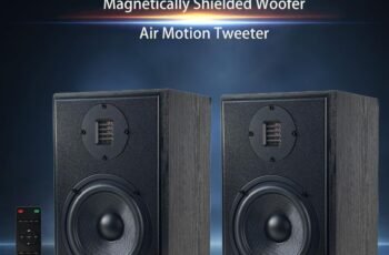 6.5\” Power Bluetooth Bookshelf Speakers review