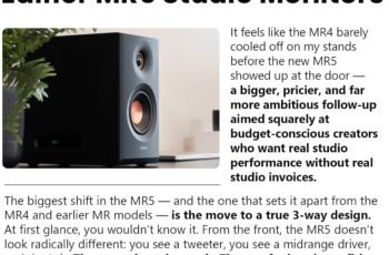 Edifier MR5 2.0 Studio Monitor Bookshelf Speakers review
