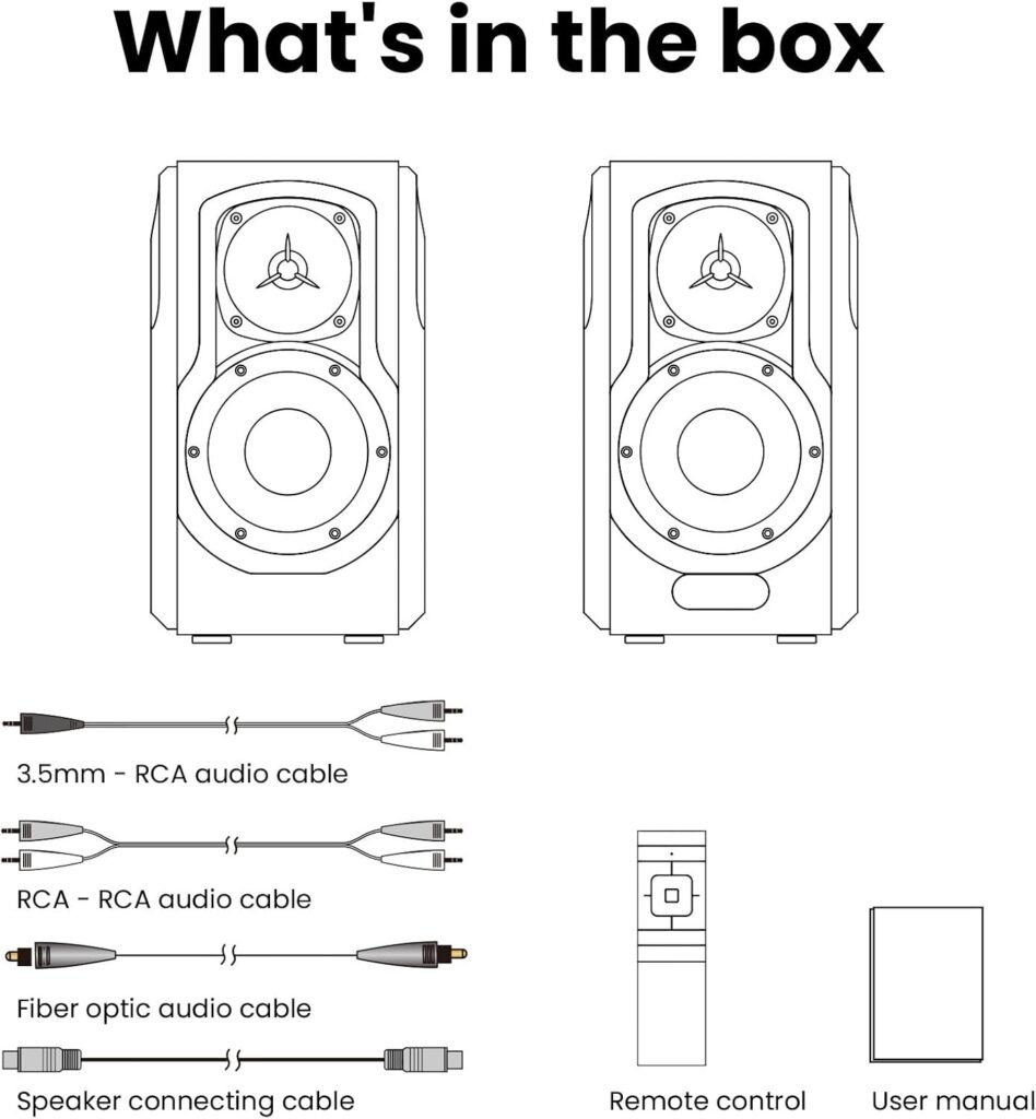 Edifier S2000MKIII Coaxial, Bluetooth, Optical and RCA Bookshelf 2 Speakers, Near-Field Active Tri-Amped 130w Studio Monitor for Audiophiles with Wireless, Line-in and Fiber-Optic Input Walnut Edifier S2000MKIII Coaxial, Bluetooth, Optical and RCA Bookshelf 2 Speakers, Near-Field Active Tri-Amped 130w Studio Monitor for Audiophiles with Wireless, Line-in and Fiber-Optic Input Walnut