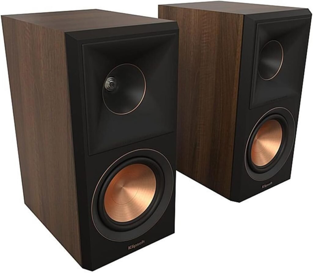 Klipsch Reference Premiere RP-500M II Walnut Bookshelf Speakers Klipsch Reference Premiere RP-500M II Walnut Bookshelf Speakers