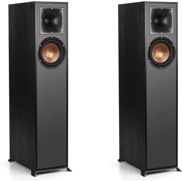 Klipsch Reference R-610F Floorstanding Speaker, Black, Pair Klipsch Reference R-610F Floorstanding Speaker, Black, Pair