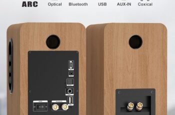 LONPOO Bluetooth Bookshelf Speakers review