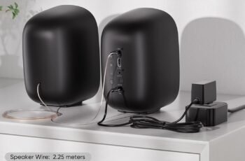 Saiyin Powered Bluetooth Bookshelf Speakers review