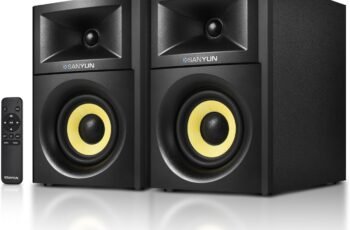 Sanyun SW205 80W Powered Bookshelf Speakers review