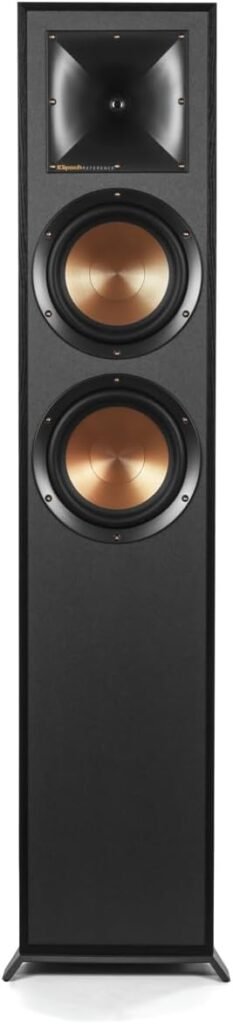Klipsch Reference 5.2 Home Theater Pack with 2X R-620F Floorstanding Speaker, 12SW Subwoofer, 52C Center Channel and -41M Bookshelf, Black