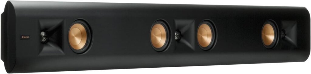 Klipsch RP-440D-SB Black Surround Home Speaker Matte Black
