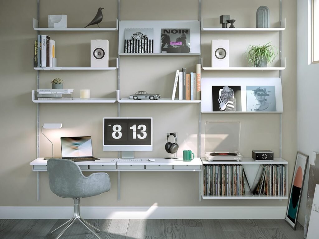 KEF Q1 Meta Bookshelf Speaker (Walnut, Pair)