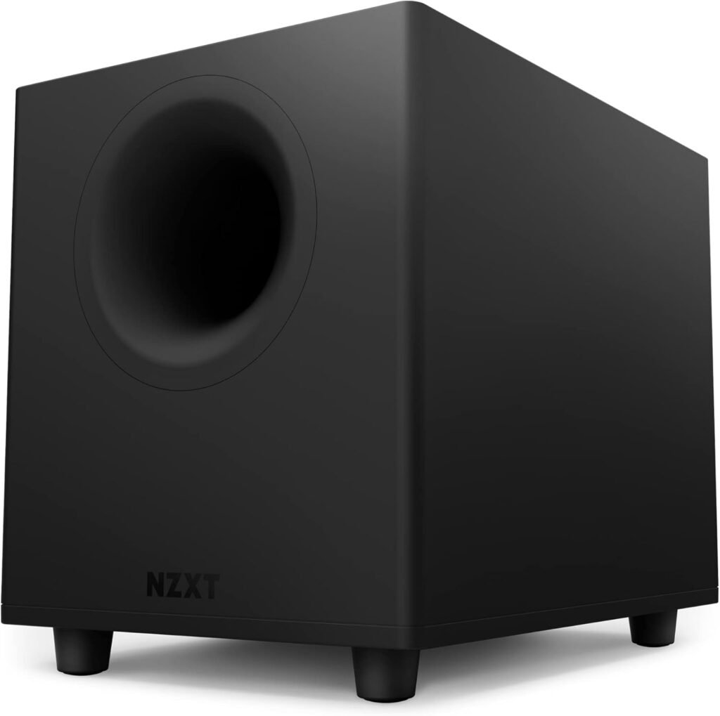 NZXT Relay PC Gaming Desktop Speakers - AP-SPKB2-US - Bookshelf-Style Design - Watts - High Dynamic Range - Silk Dome Tweeters - Glass Fiber Woofers - Black