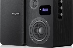Active Bookshelf Speakers, 80W Powered Vinyl Record Player Speakers with 4 Inch Woofer, Turntable Speakers with Optical/ARC/RCA/AUX/BT Input, Home Stereo Speakers Wired for TV Desktop PC Review (2026)
