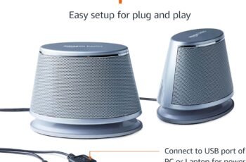 Amazon Basics Stereo 2.0 Computer Speakers with LED Lights Review (2026) — Worth Buying? – BestBudgetGears.com