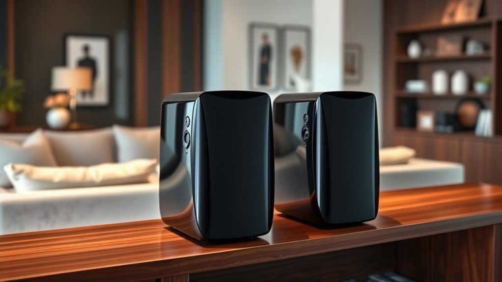 integrated flexible clutter free sound