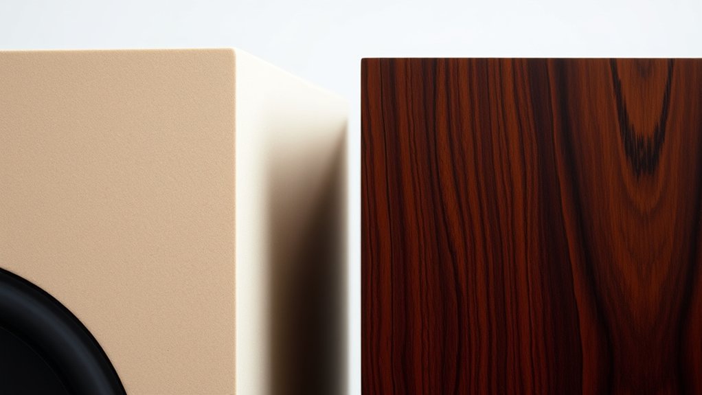 material density impacts sound clarity