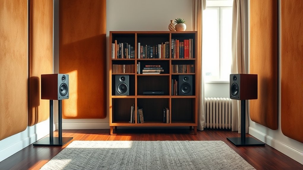 optimize sound reflection and absorption