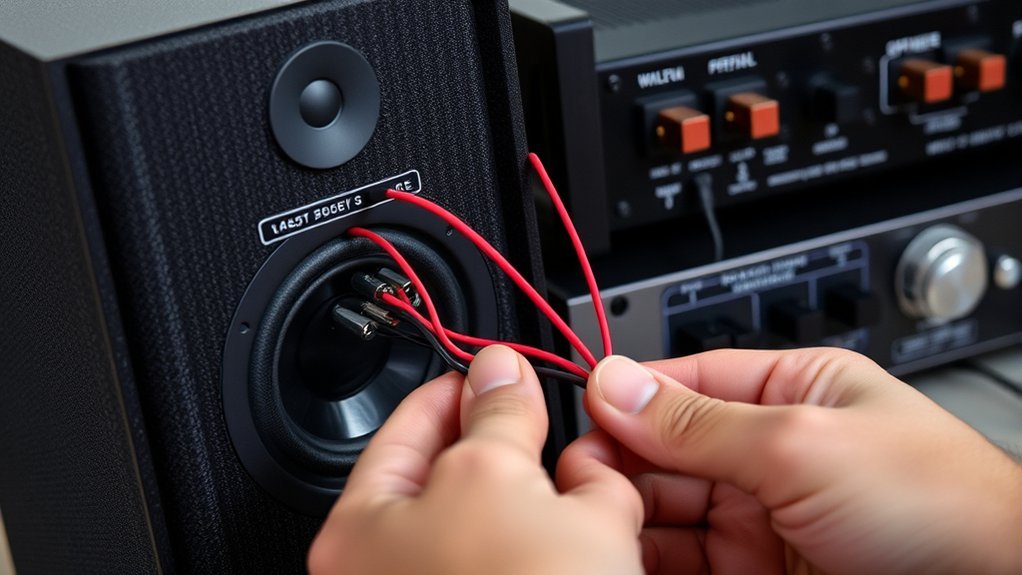 proper speaker wiring technique