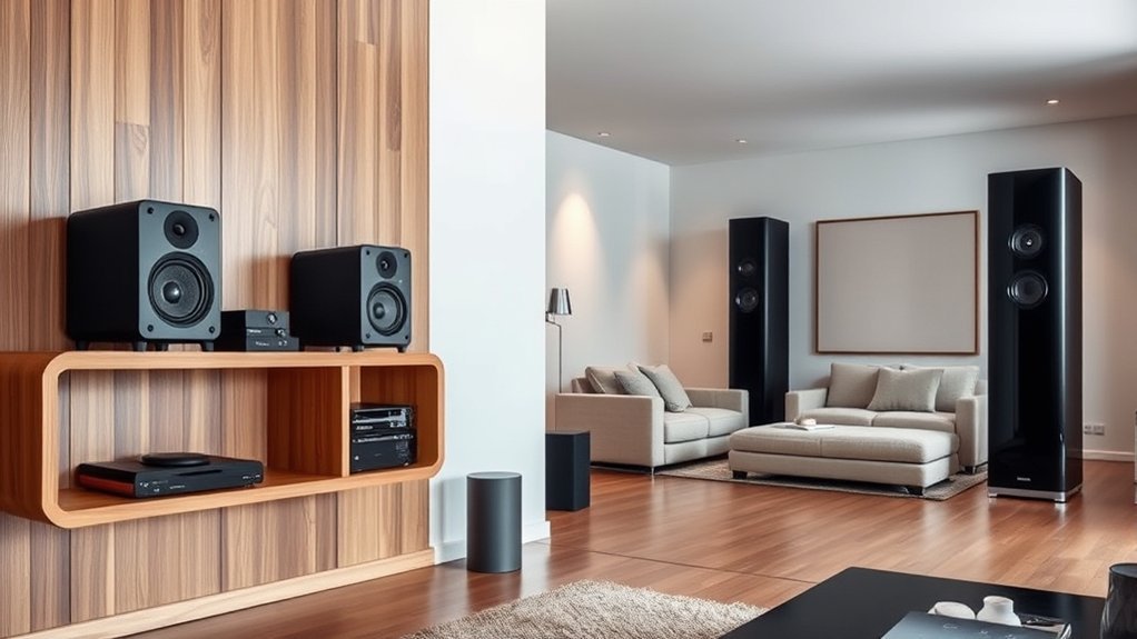 room size influences speaker choice