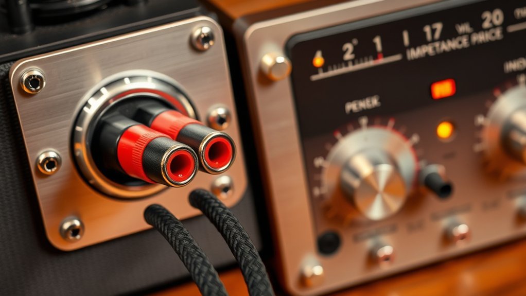 speaker and amplifier impedance