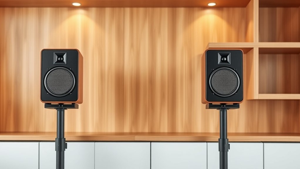 speaker height optimizes sound