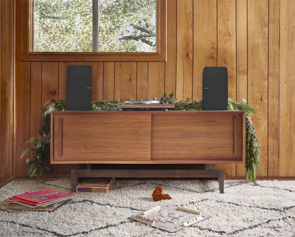 Sonos Five - Black - Wireless HiFi Speaker (Pack of 2)